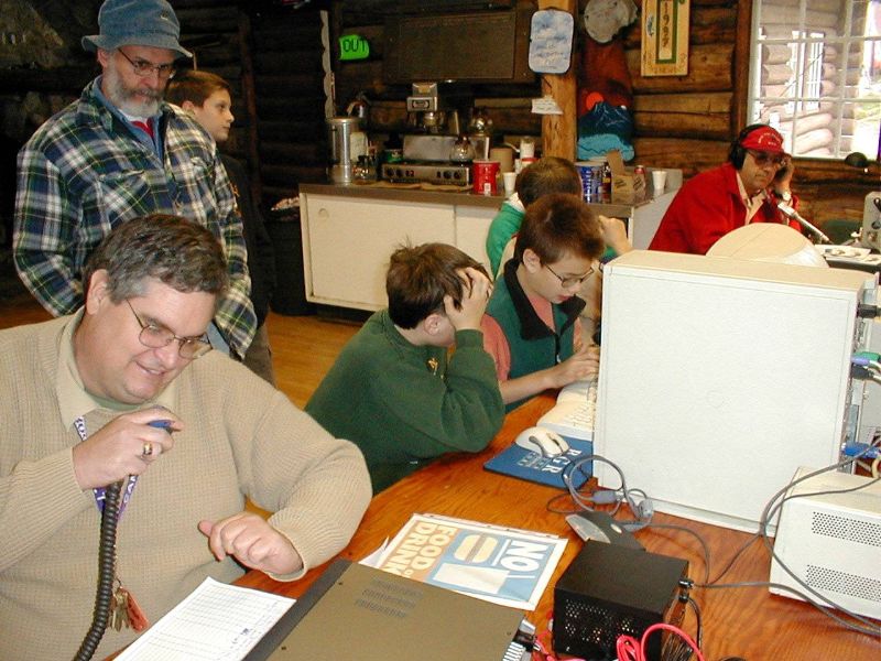 Skip and Scouts during JOTA